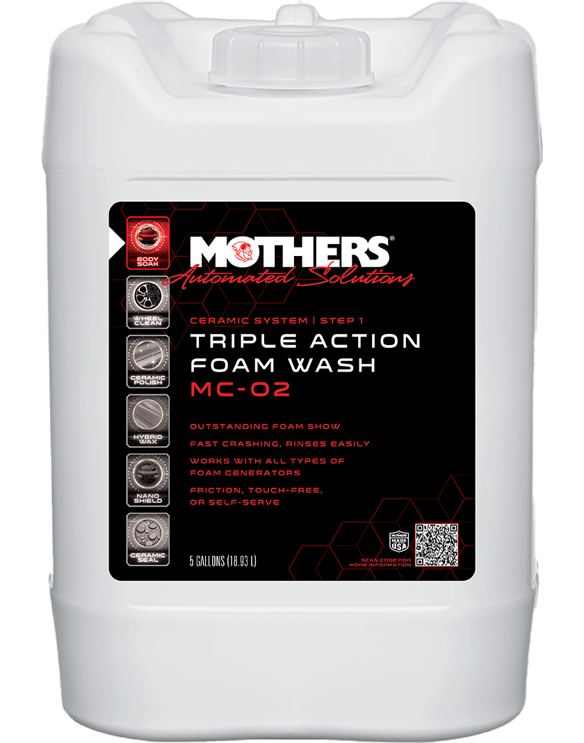 Triple Action Foam Wash - Neutral pH Car Wash Shampoo – Mothers