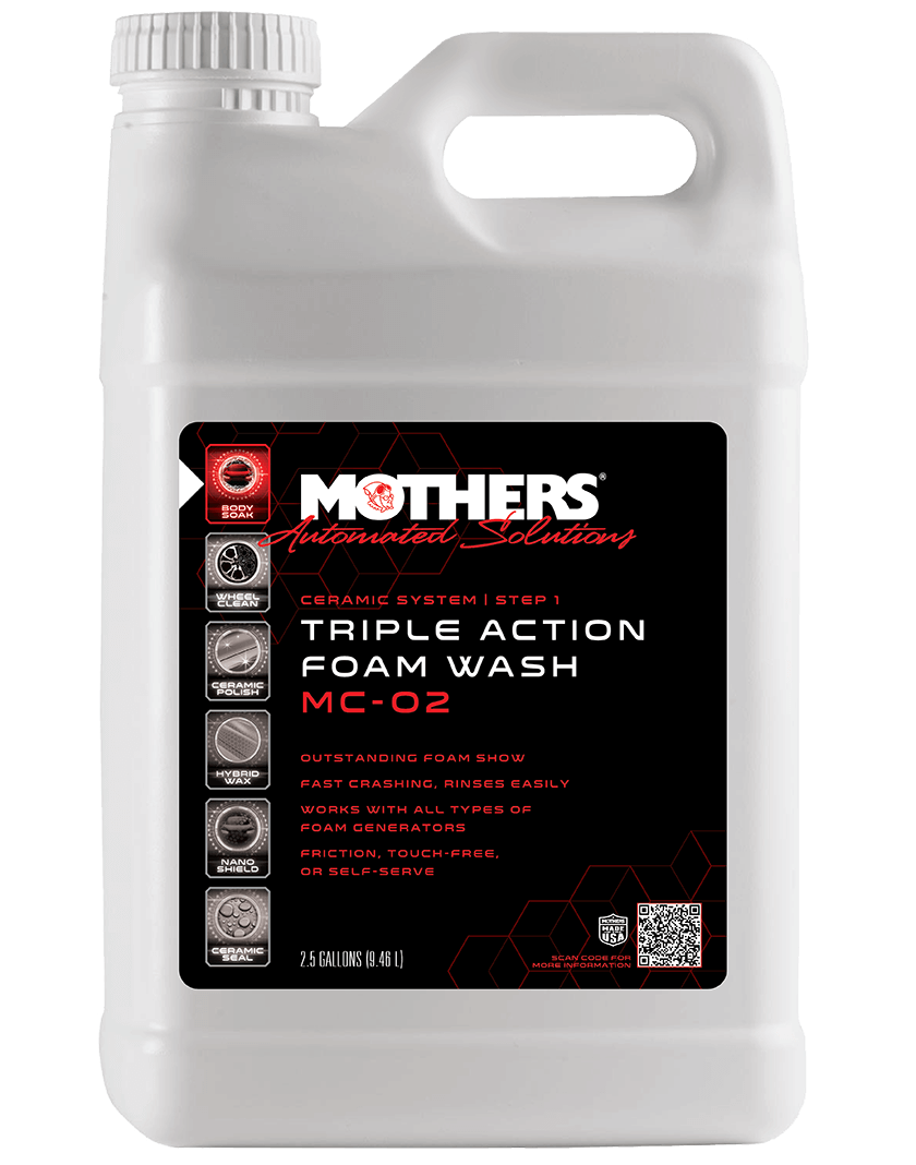Triple Action Foam Wash - Neutral pH Car Wash Shampoo – Mothers