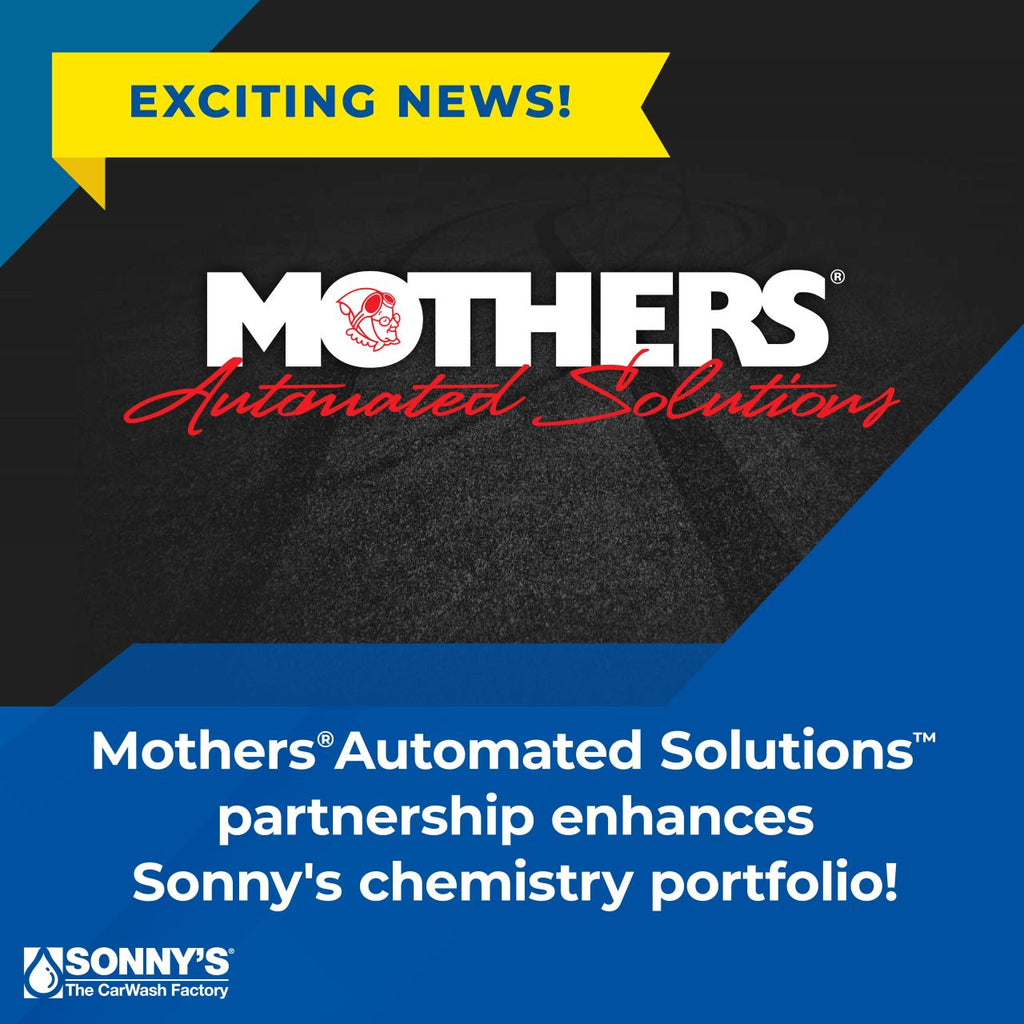 Sonny's Enterprises Partners with Mothers® Automated Solutions™ to Enhance Car Wash Chemistry Portfolio